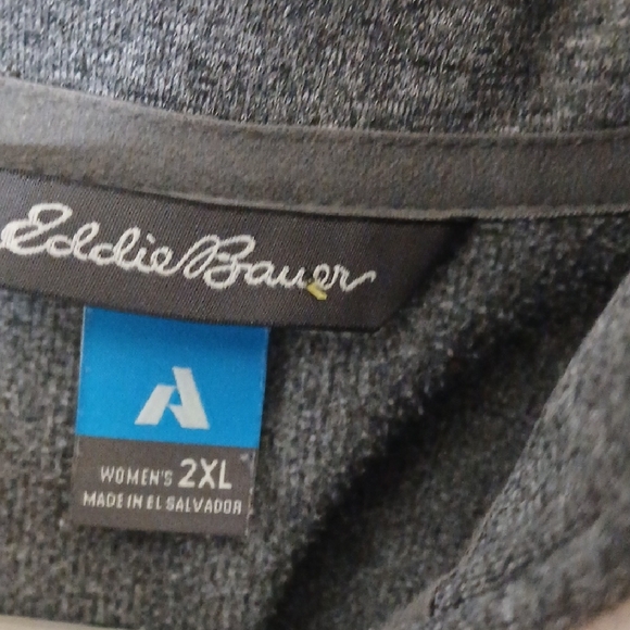 Eddie Bauer Heather Gray Pullover - Picture 12 of 12